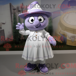Lavender But mascot costume...