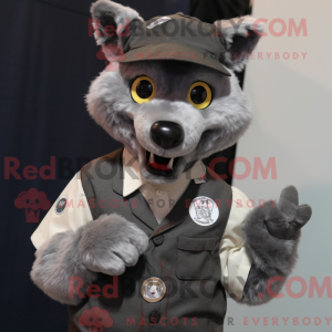 Costume de mascotte de Gray...