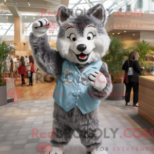 Costume de mascotte de Gray...
