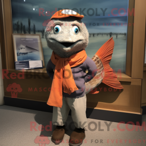 Lakse maskot kostume...