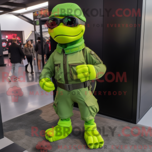 Lime Green Marine Recon...