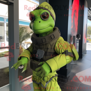 Lime Green Marine Recon...