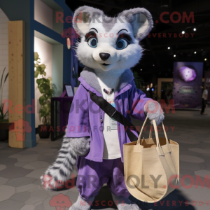 Lavendel Civet mascotte...