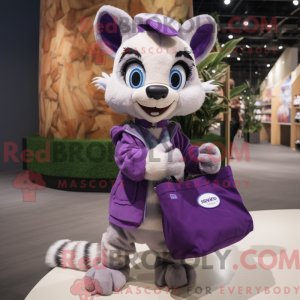 Lavendel Civet mascotte...