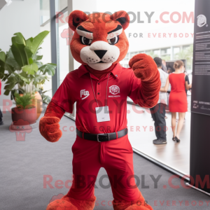 Costume mascotte de Puma...