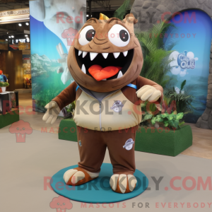Costume mascotte de Piranha...