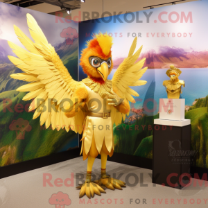 Costume mascotte de harpie...