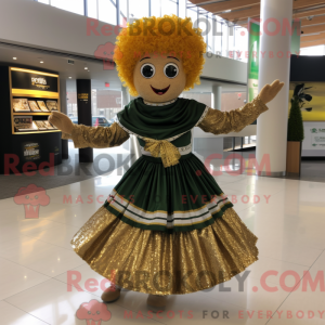 Gouden Ierse danseres...