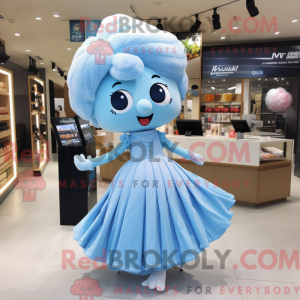 Sky Blue Champagne mascotte...