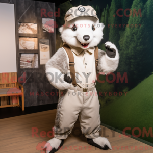 Disfraz de mascota White...