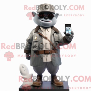 Disfraz de mascota de Grey...