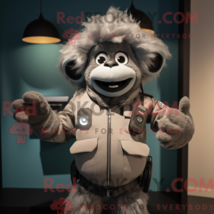 Disfraz de mascota de Grey...