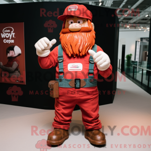 Postava maskota Red Chief...