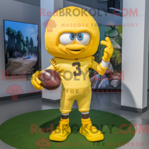 Gelber American Football...