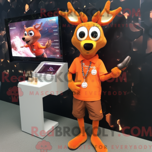 Disfraz de mascota Orange...