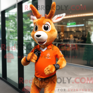 Máscara de Orange Deer com...
