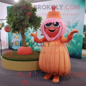 Postava maskota Peach...