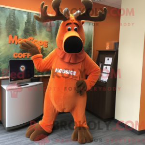 Costume de mascotte d élan...