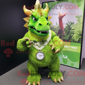 Lime Green Triceratops...