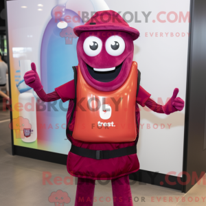 Magenta garrafa de ketchup...