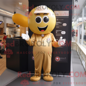Disfraz de mascota Gold...