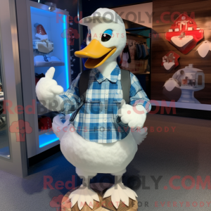 Costume mascotte de cygne...