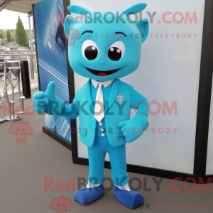 Cyan Armband Maskottchen...