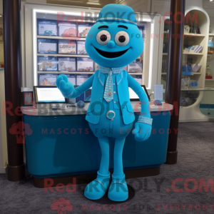 Cyan Armband Maskottchen...