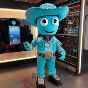 Disfraz de mascota Cyan...