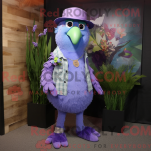 Lavender Kiwi Maskottchen...