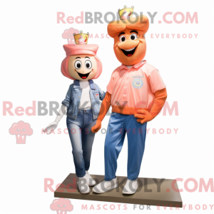 Peach Queen maskerad figur...