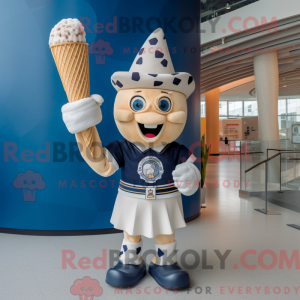 Maskotka Navy Ice Cream...