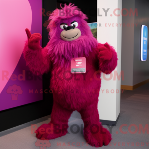 Máscara Magenta Sasquatch...