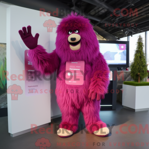 Máscara Magenta Sasquatch...