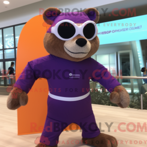 Purple Mongoose mascot...