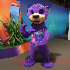 Purple Mongoose mascot...