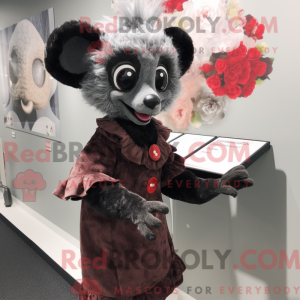 Aye-Aye maskotdraktfigur...