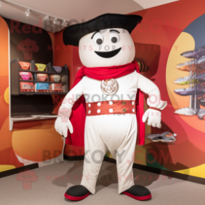 nan Pepper mascot costume character dressed with a Jeggings and Belts