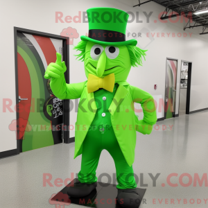 Limegrøn Leprechaun Hat...