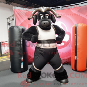 Black Ram mascottekostuum...