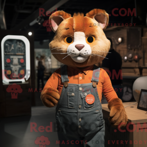 Rust Cat-maskot drakt...