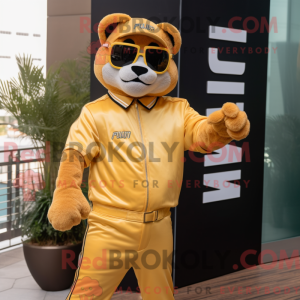 Costume mascotte de Puma...