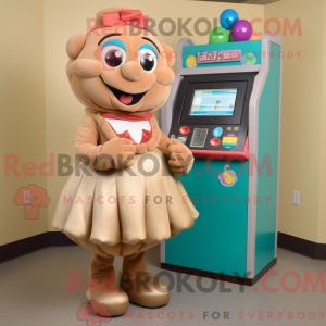 Tan Gumball Machine...