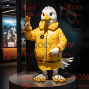 Costume mascotte de Mouette...