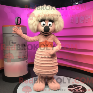 Disfraz de mascota de Pink...