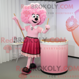 Pink Shepard S Pie maskot...