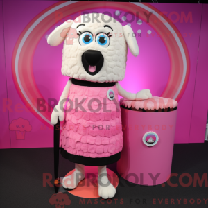 Disfraz de mascota de Pink...