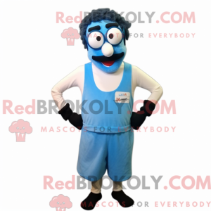 Disfraz de mascota Sky Blue...