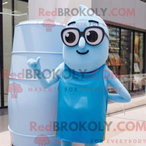 Disfraz de mascota Sky Blue...