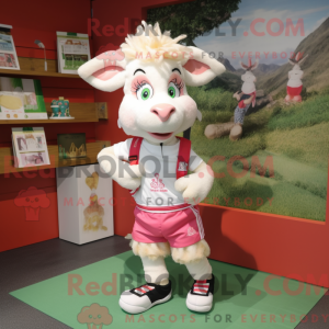 Geit mascotte kostuum...